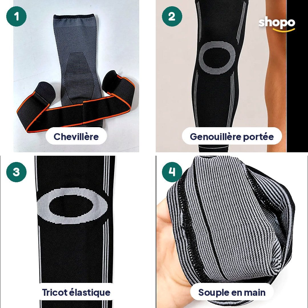 Pack maintien sport : cheville, genou, épaule + bande, photo 3