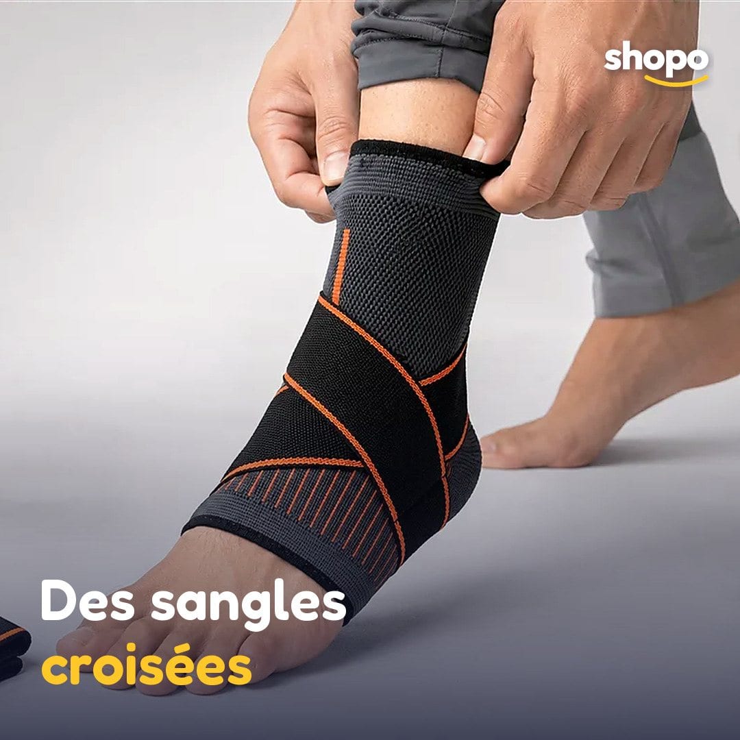 Pack maintien sport : cheville, genou, épaule + bande, photo 4