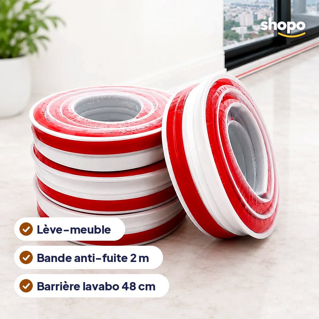 Pack maison : lève-meuble, bande anti-fuite et plus, photo 2