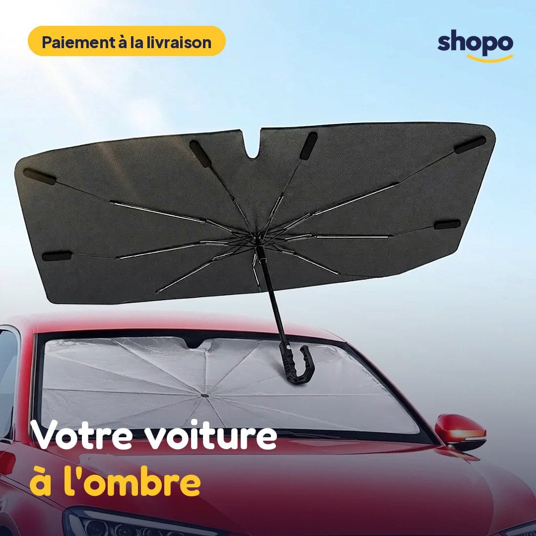 Pare-soleil parapluie pliable pour pare-brise, photo 1