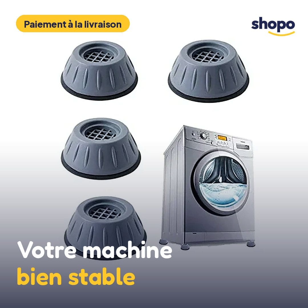 Patins anti-vibration pour machine à laver, photo 1
