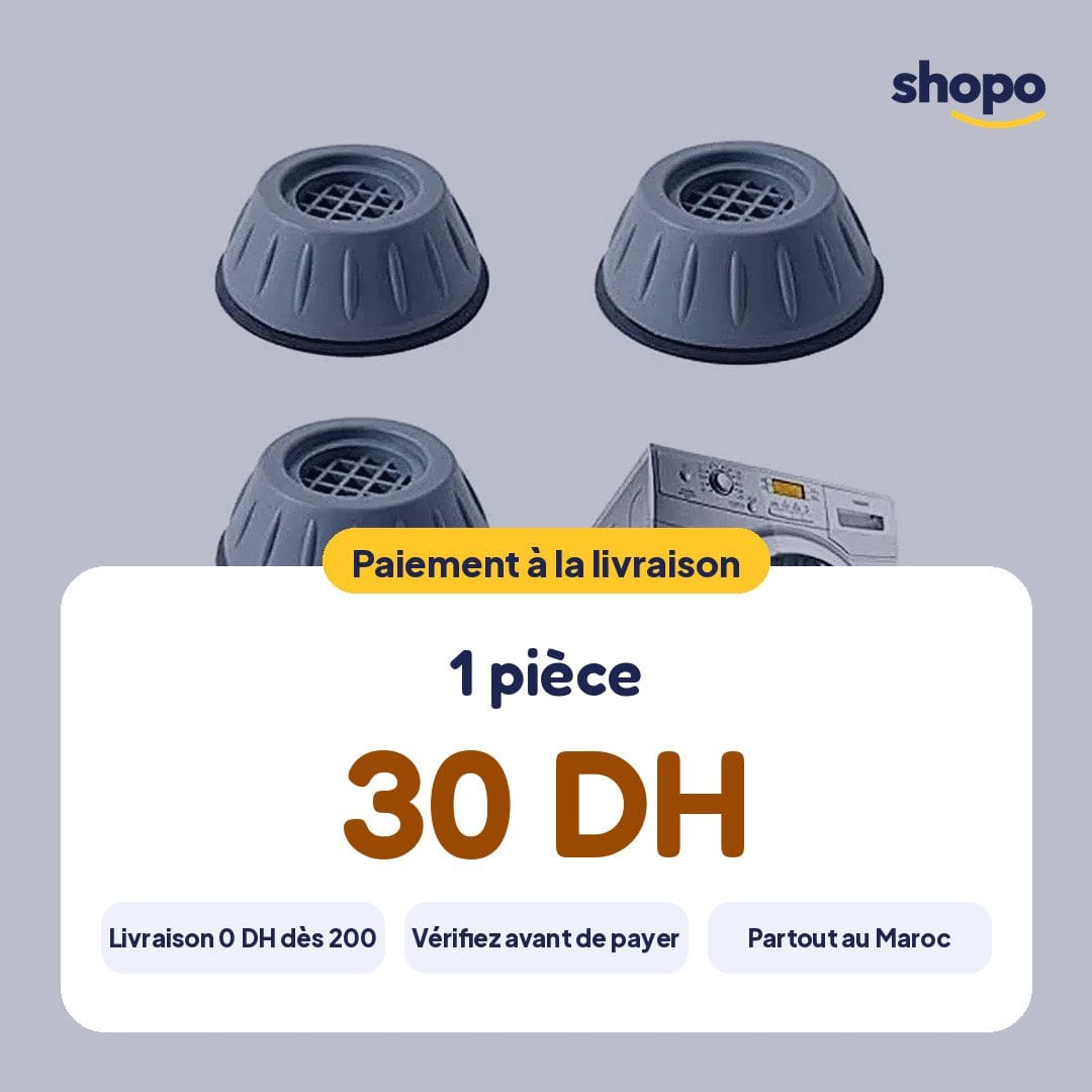 Patins anti-vibration pour machine à laver, photo 6