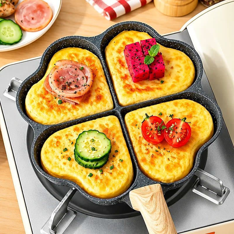 Des galettes en cœur