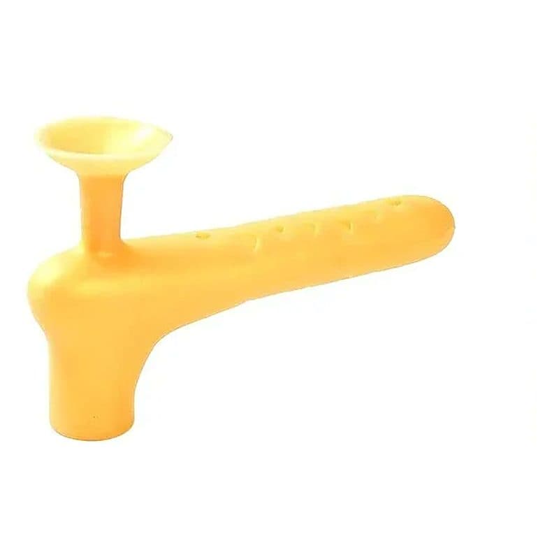 En jaune