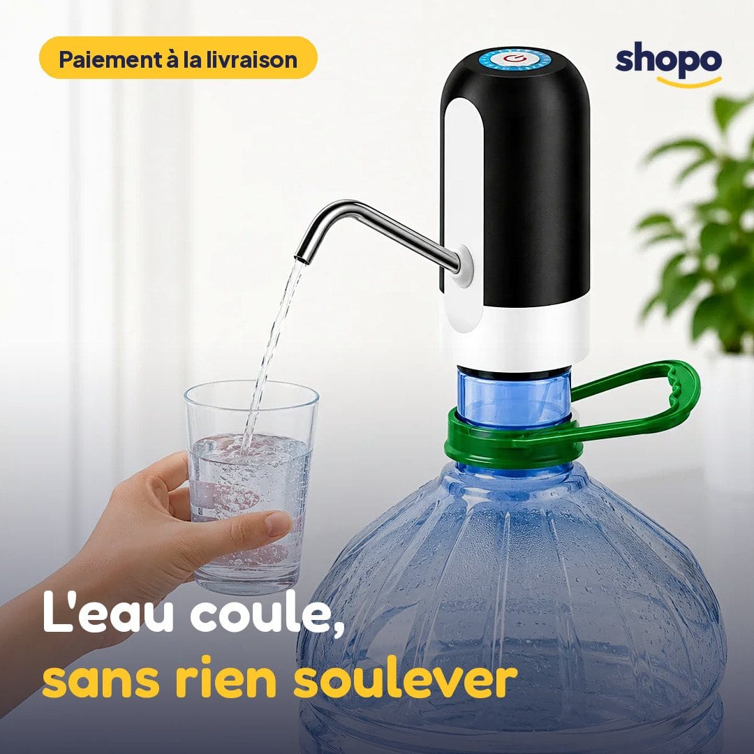 Pompe à eau automatique pour bouteille et bonbonne, photo 1