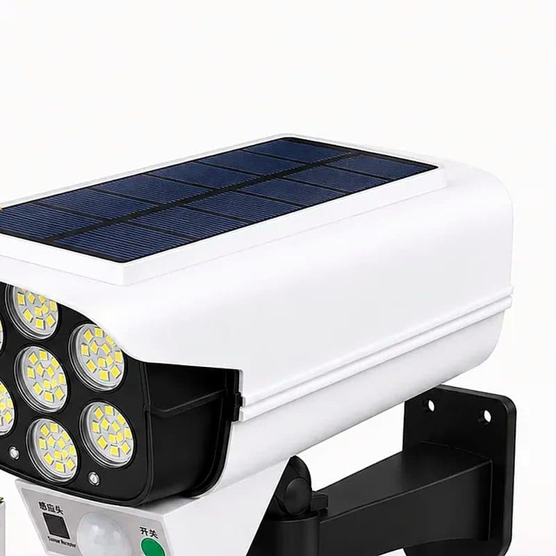 Panneau solaire sur le dessus