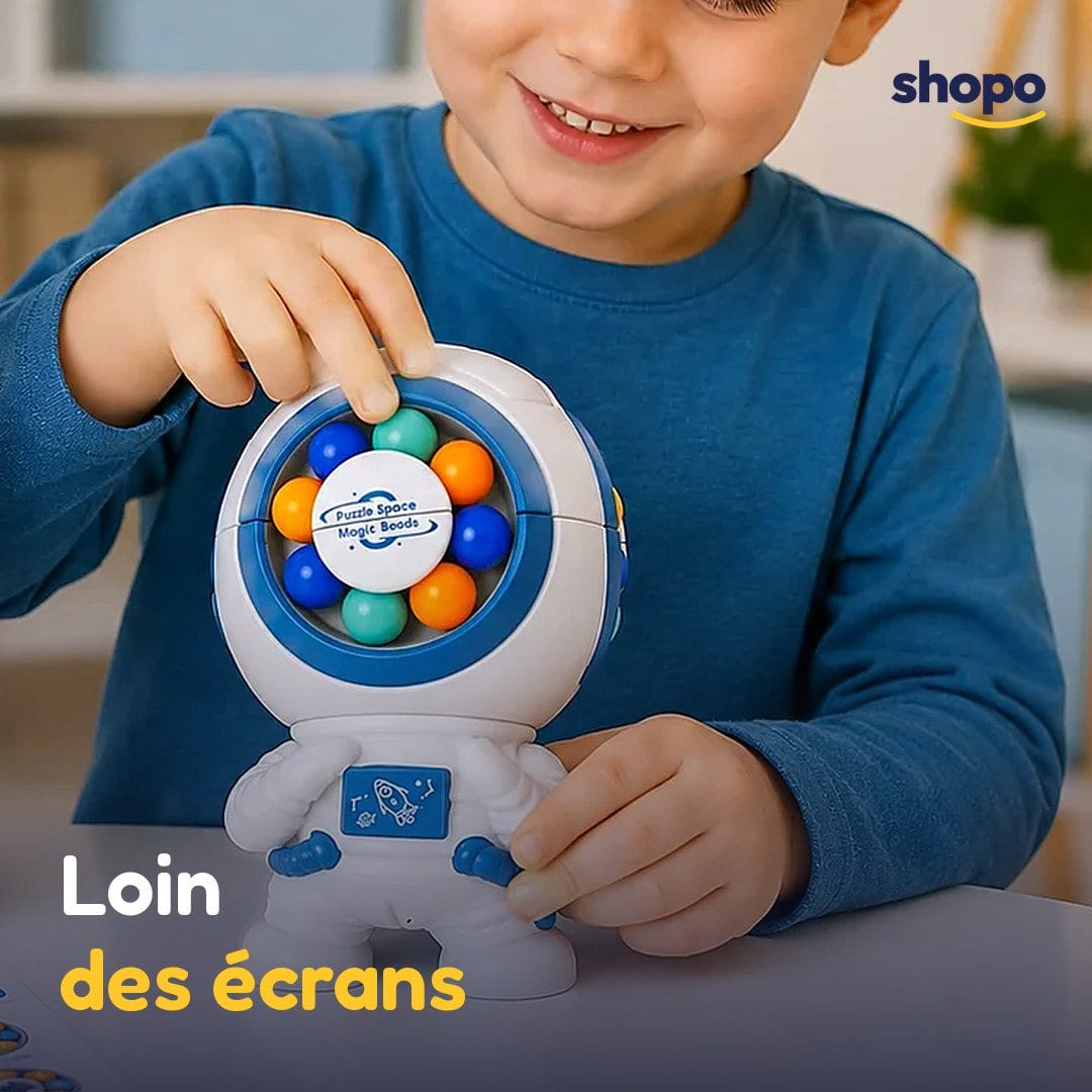 Puzzle astronaute à billes colorées, dès 3 ans, photo 5