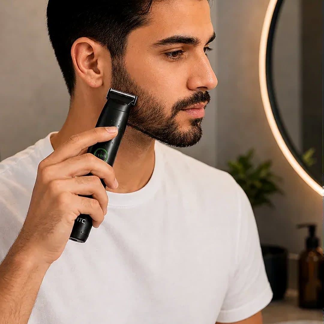 Une barbe nette, en quelques minutes