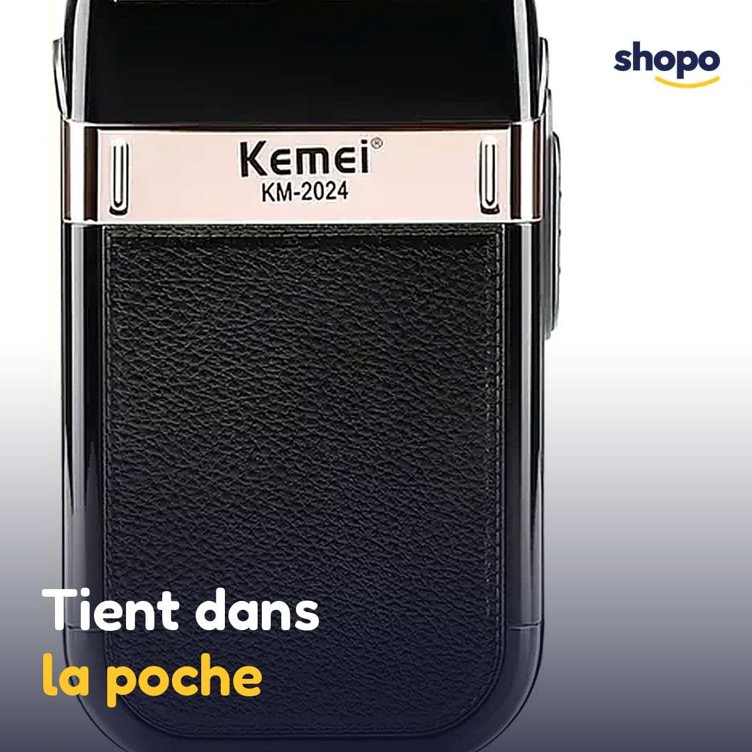 Rasoir électrique Kemei KM-2024 à grille titanium, photo 5