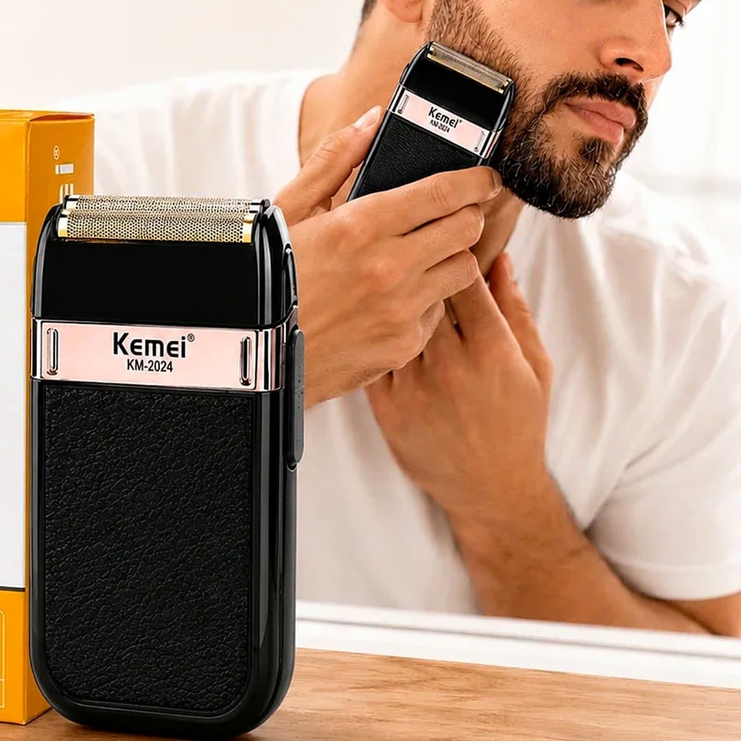 La barbe nette, sans coupure