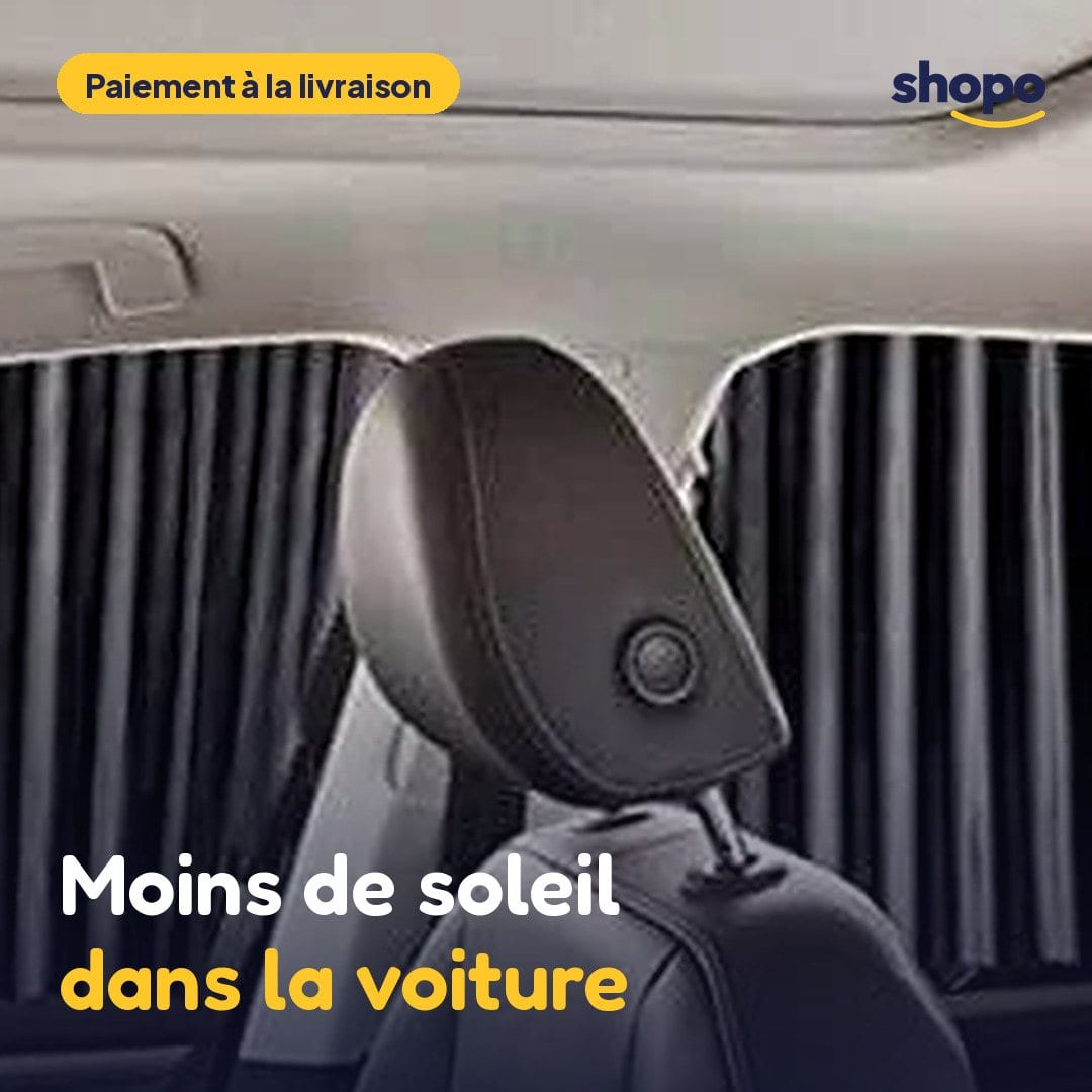 Lot de 4 rideaux pare-soleil pour voiture, photo 1