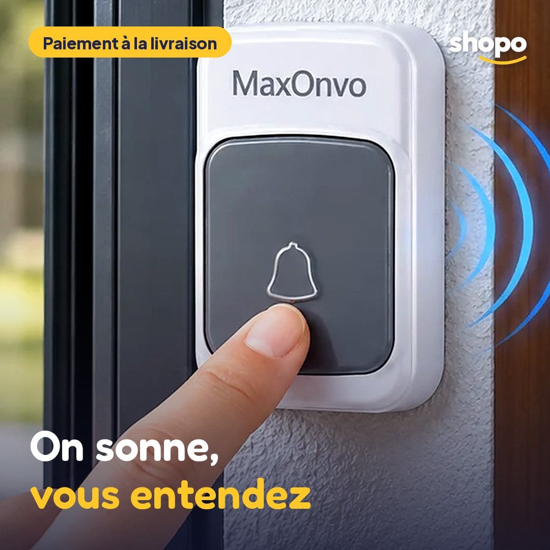 Sonnette sans fil MaxOnvo pour la maison, photo 1