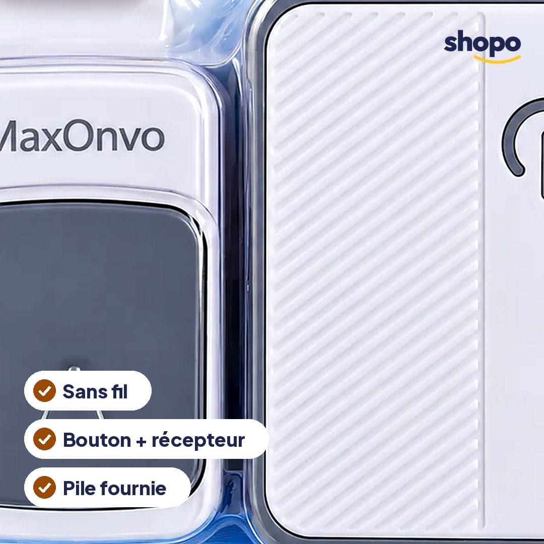 Sonnette sans fil MaxOnvo pour la maison, photo 2