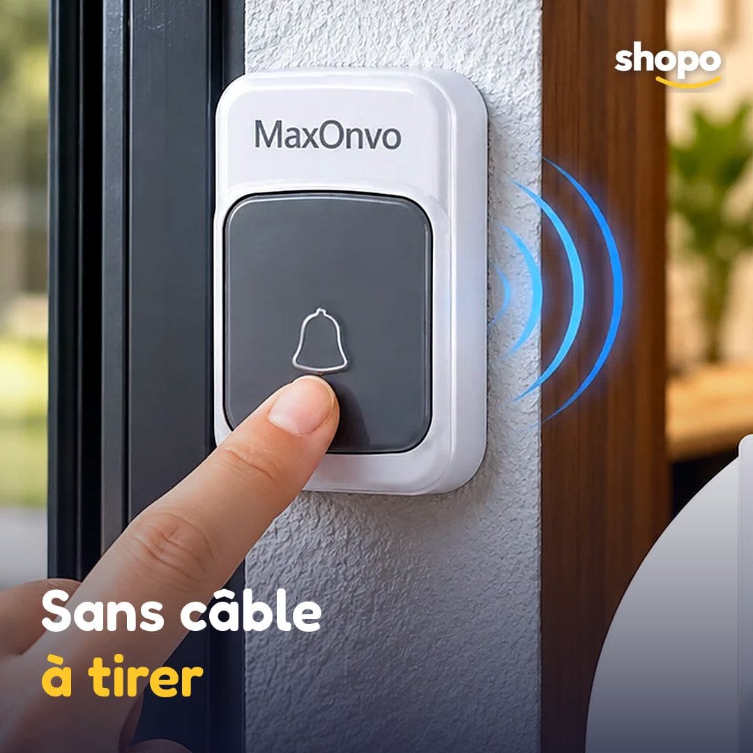Sonnette sans fil MaxOnvo pour la maison, photo 5