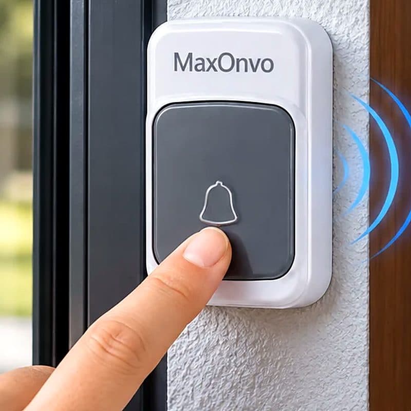Le bouton à la porte