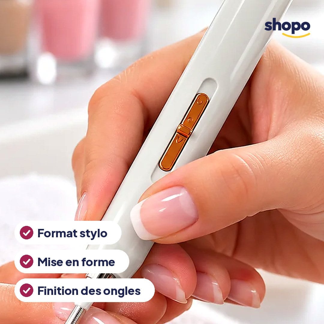 Stylo de manucure pour limer et finir les ongles, photo 2