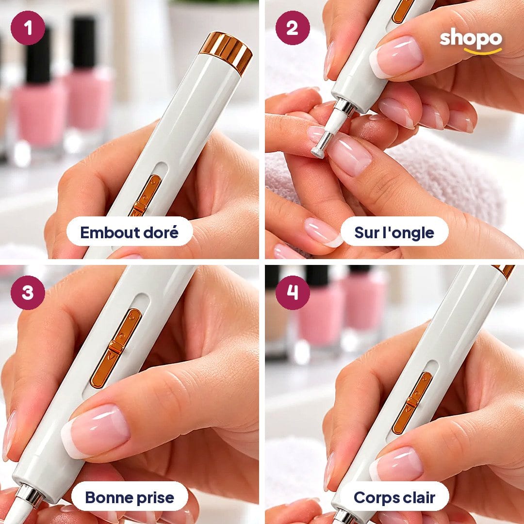 Stylo de manucure pour limer et finir les ongles, photo 3