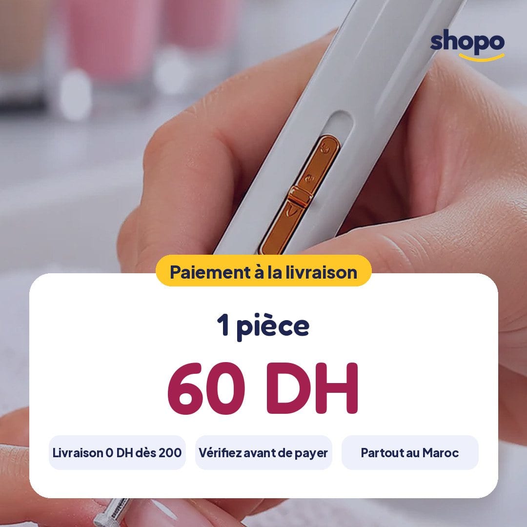 Stylo de manucure pour limer et finir les ongles, photo 6