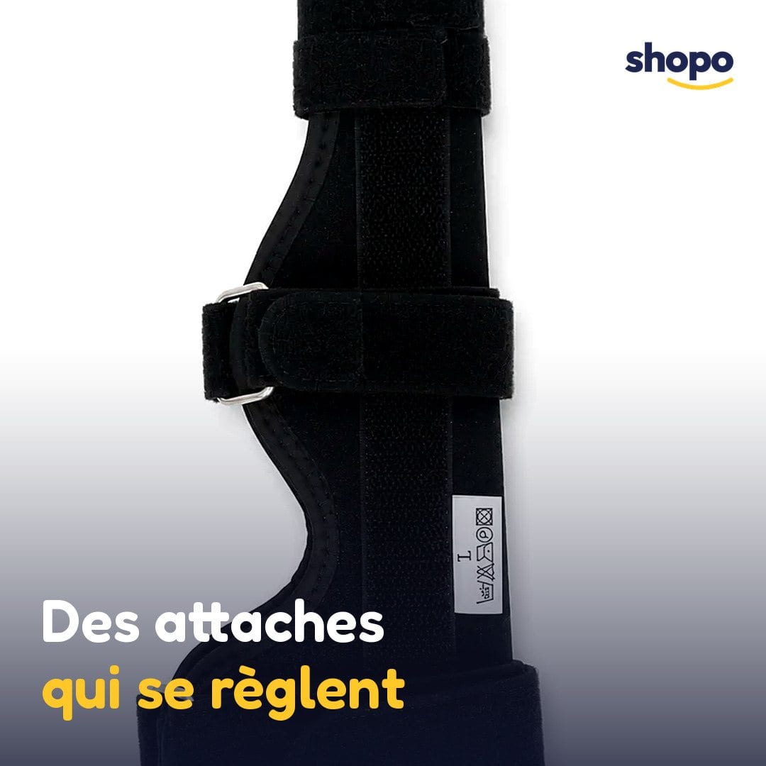 Support de doigt et main noir à attaches, photo 4