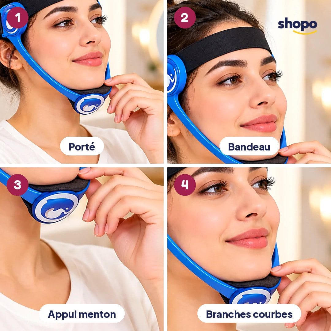 Support de tête Beauty avec appui sous le menton, photo 3
