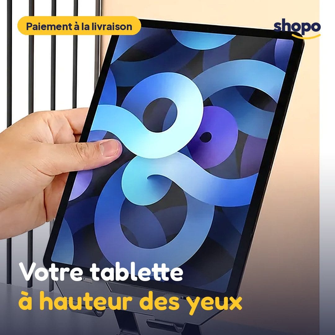 Support métallique pliable TREQA BC-T32 pour tablette, photo 1