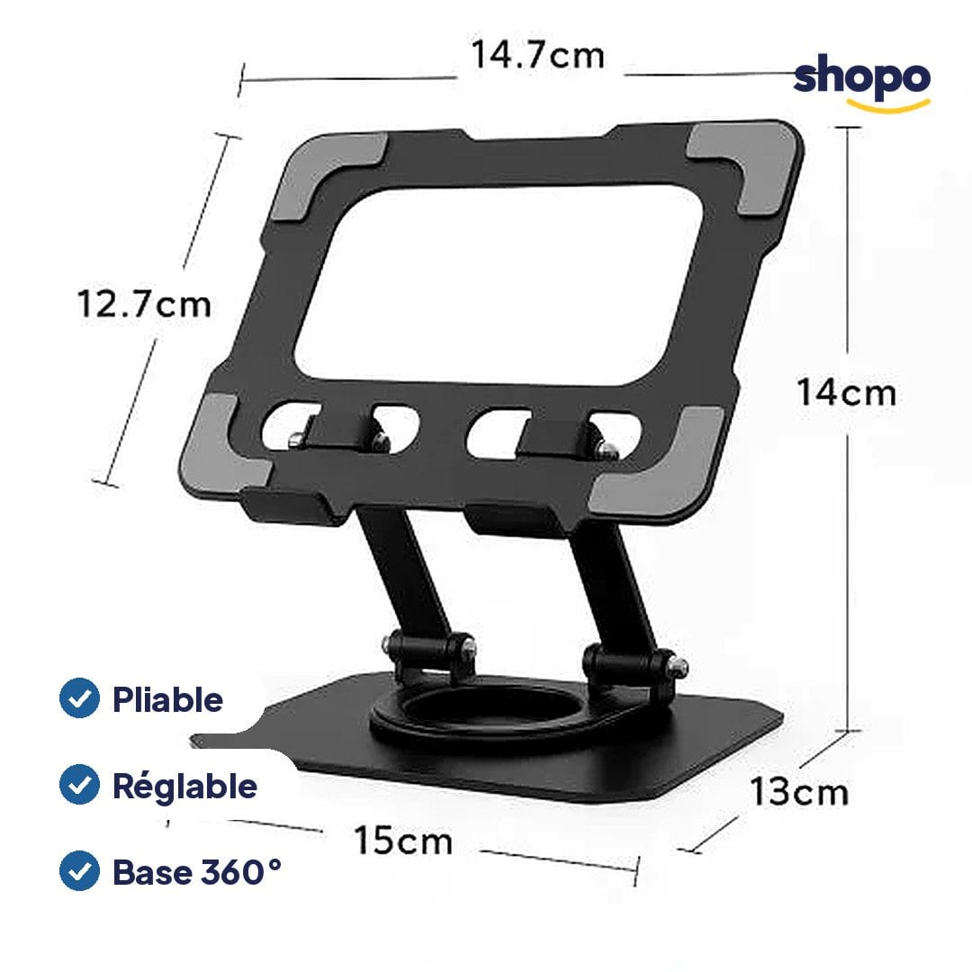 Support métallique pliable TREQA BC-T32 pour tablette, photo 2