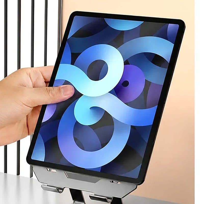 Avec une tablette