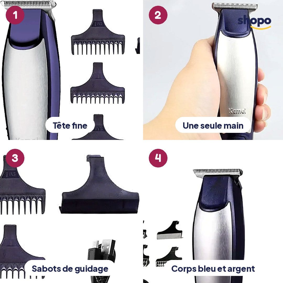 Tondeuse Kemei KM-5021 pour barbe et contours, photo 3
