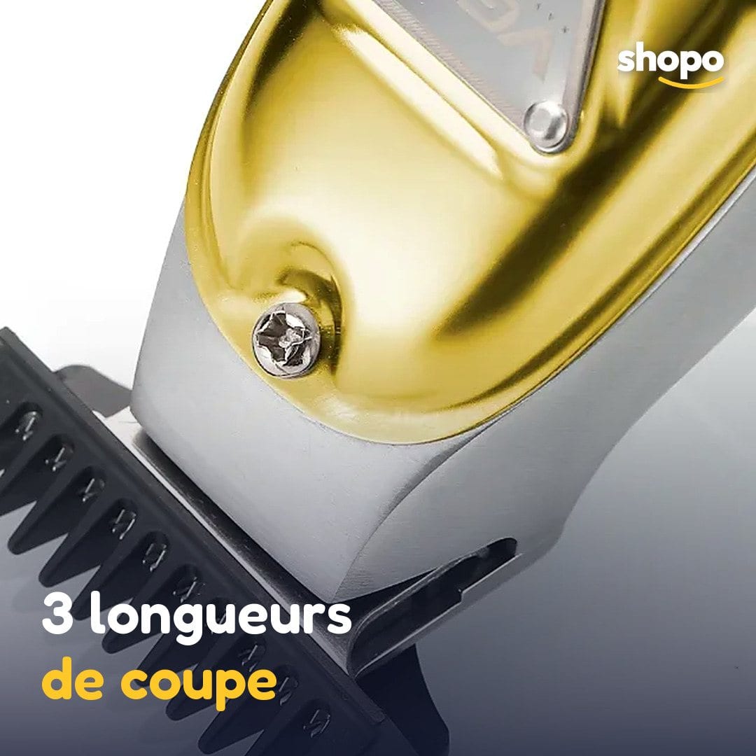 Tondeuse VGR V-056 dorée pour cheveux et barbe, photo 4