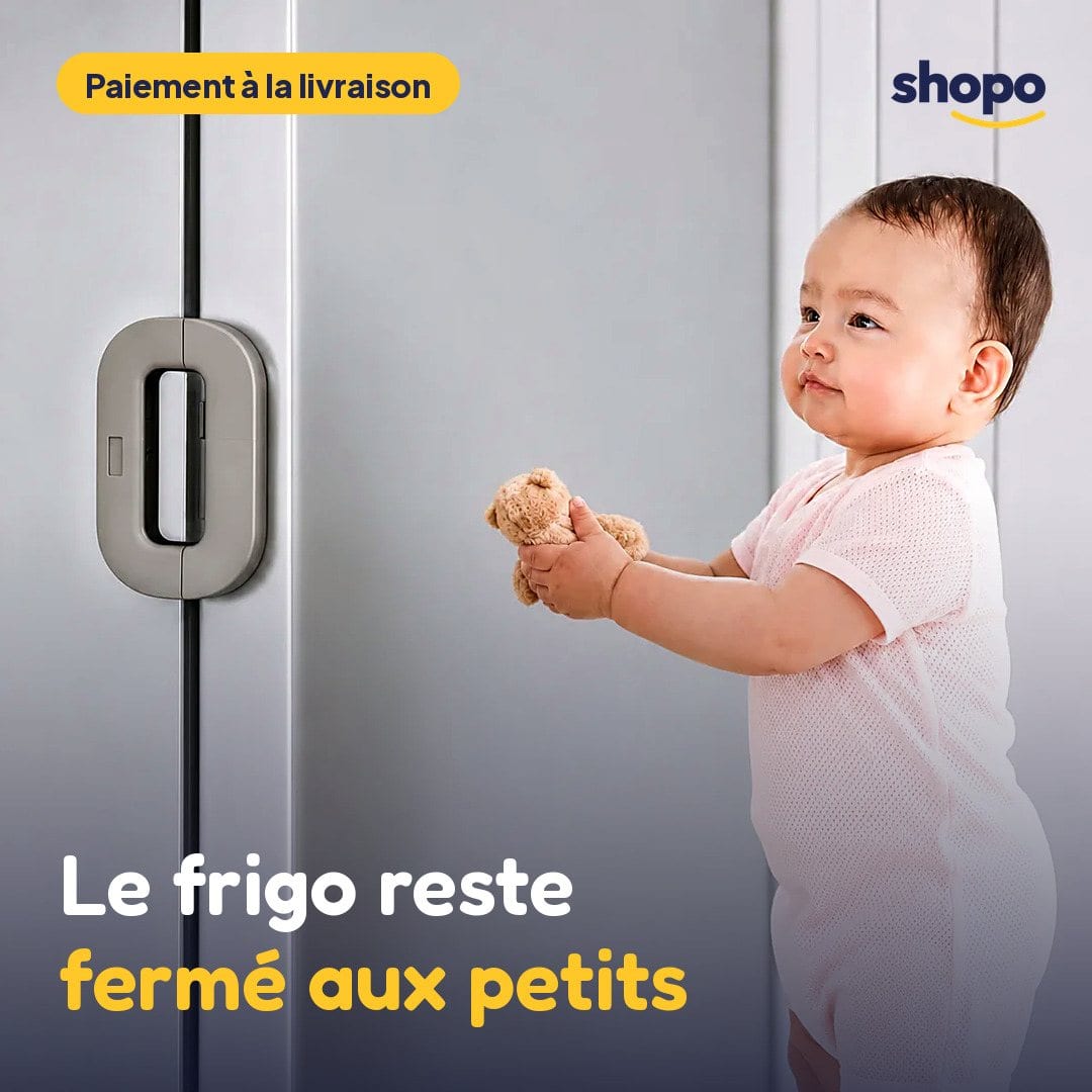 Verrou de sécurité enfant pour réfrigérateur, photo 1
