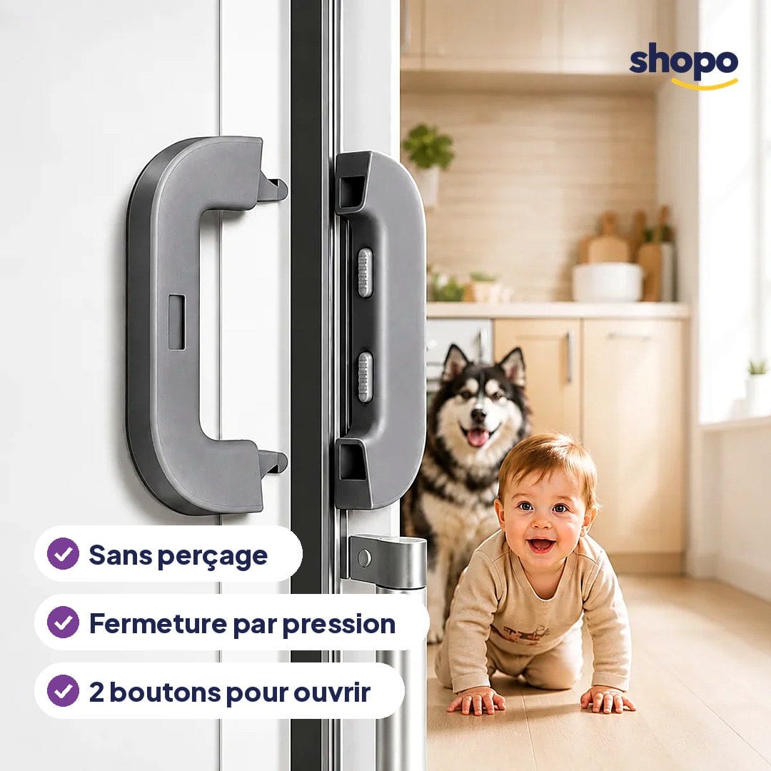 Verrou de sécurité enfant pour réfrigérateur, photo 2